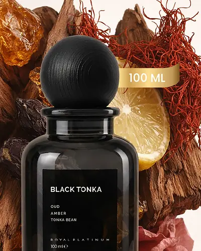 Royal Platinum Black Tonka şişesi