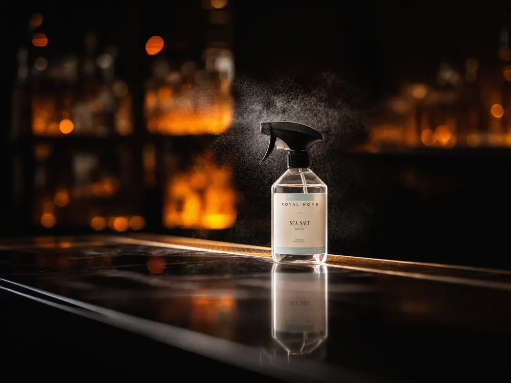 Bar tezgâhında Sea Salt oda spreyi